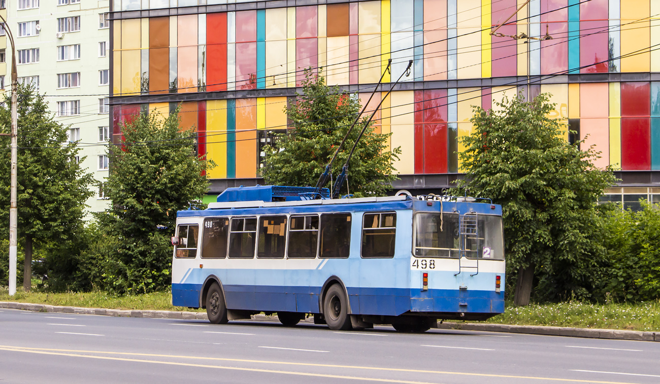 Іванава, ЗиУ-682ГМ1 (с широкой передней дверью) № 498