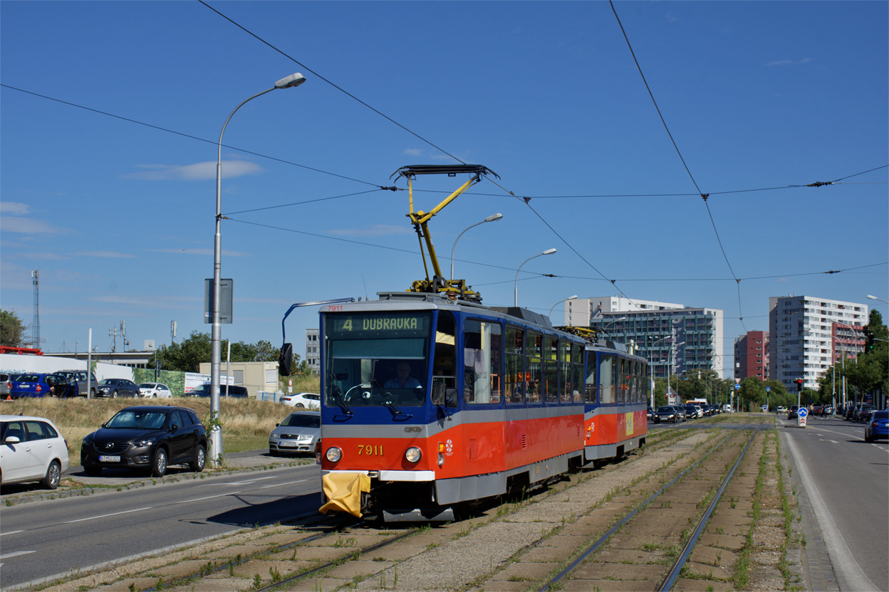 Братислава, Tatra T6A5 № 7911