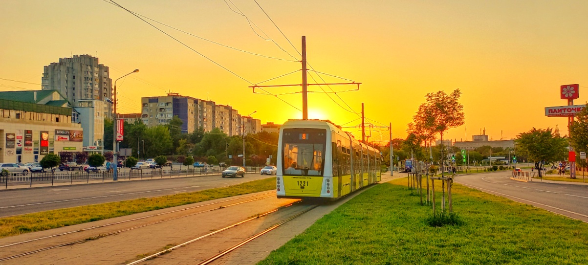 Львов, Electron T5L64 № 1221