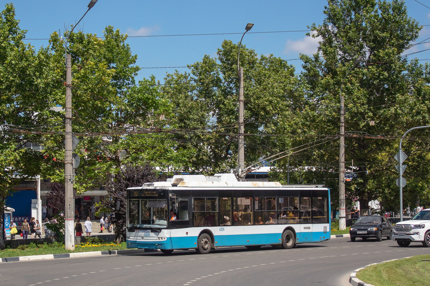 Крымский троллейбус, Богдан Т70110 № 4309