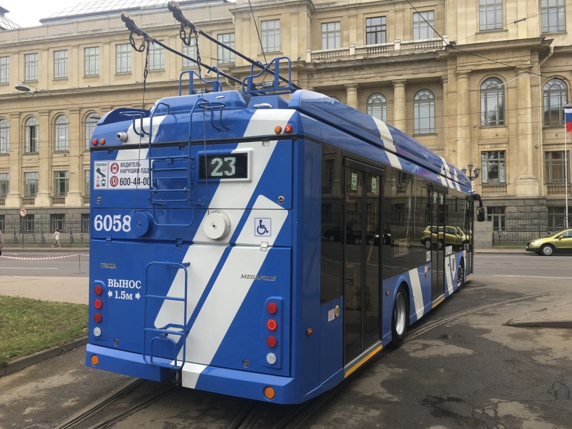Санкт-Петербург, Тролза-5265.08 «Мегаполис» № 6058