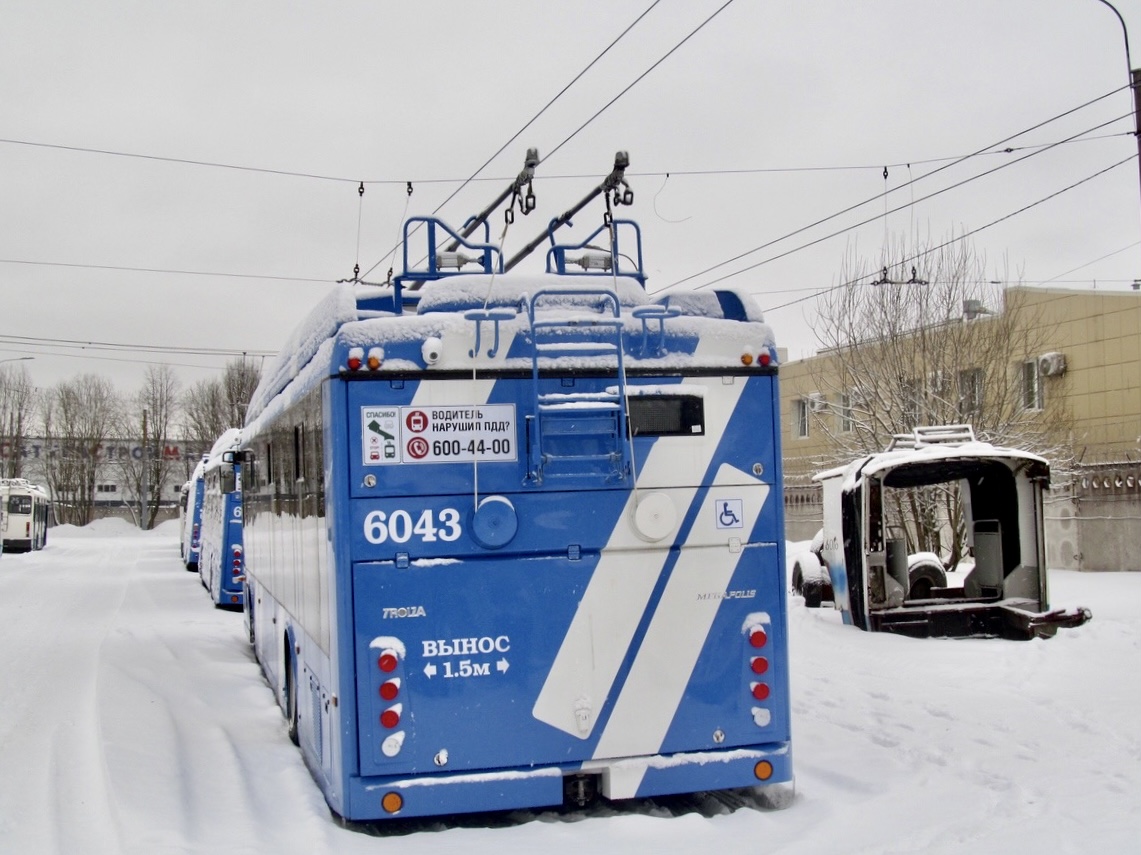 Санкт-Петербург, Тролза-5265.08 «Мегаполис» № 6043