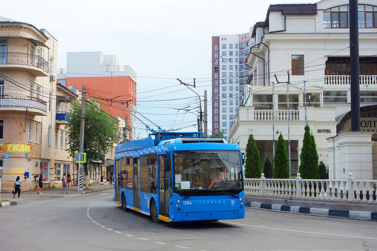 Саратов, Тролза-5265.00 «Мегаполис» № 1386