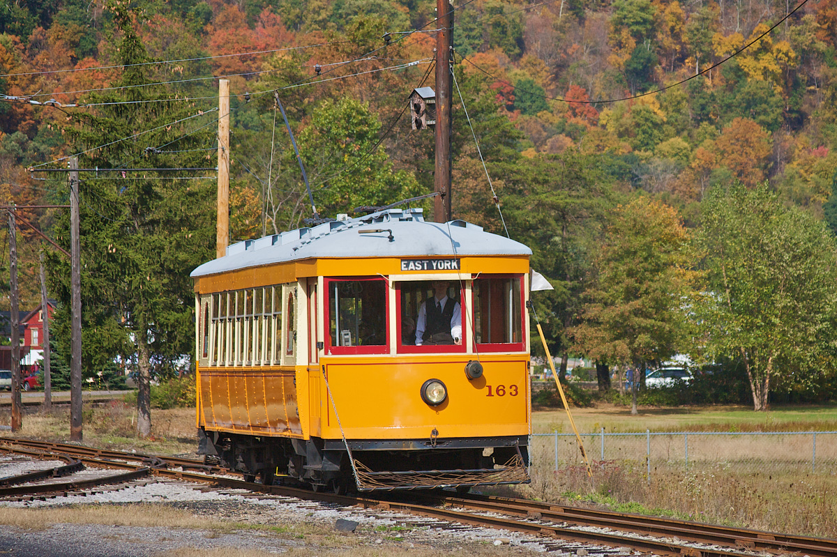 Рокхилл, Четырёхосный моторный Brill № 163