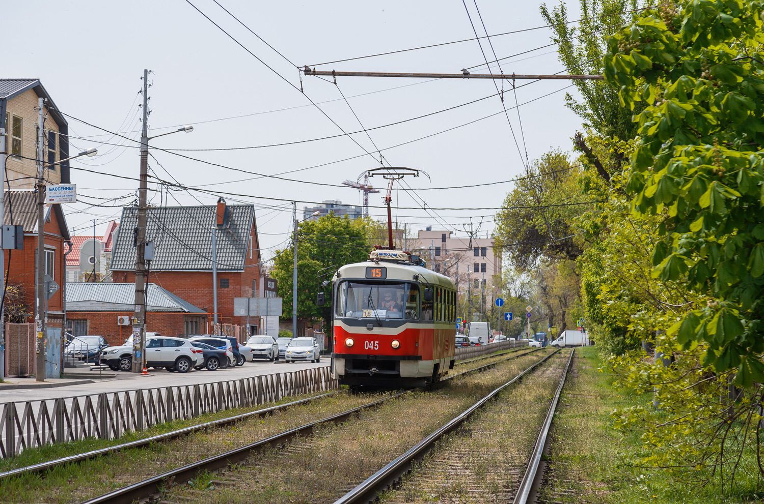 Краснодар, Tatra T3SU КВР ТМЗ № 045