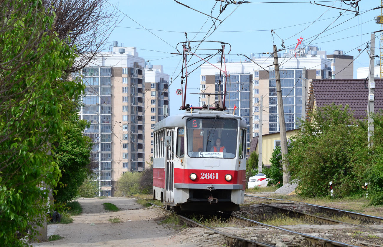 Volgograd, Tatra T3SU mod. VZSM # 2661