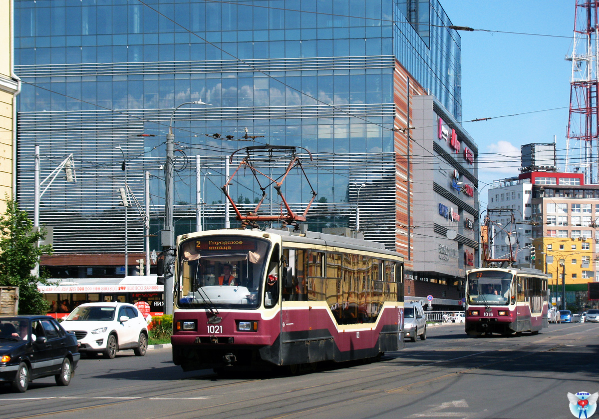 Нижний Новгород, 71-407 № 1021