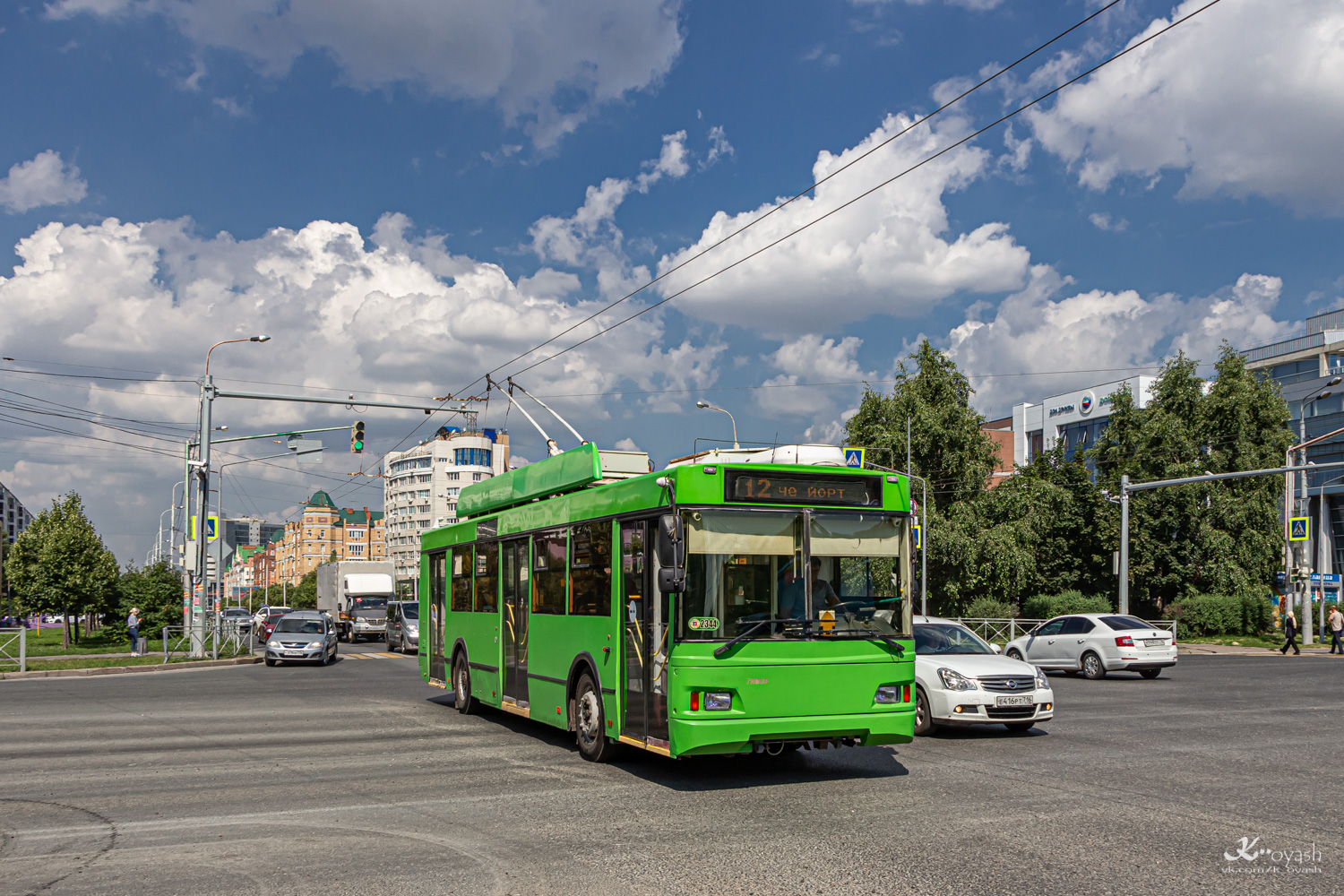 Казань, Тролза-5275.03 «Оптима» № 2344