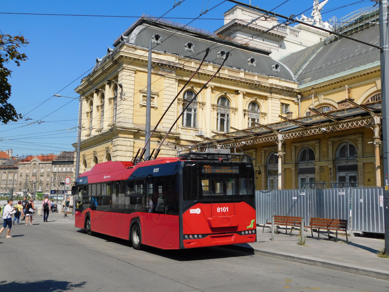 Будапешт, Solaris Trollino IV 12 Škoda № 8101