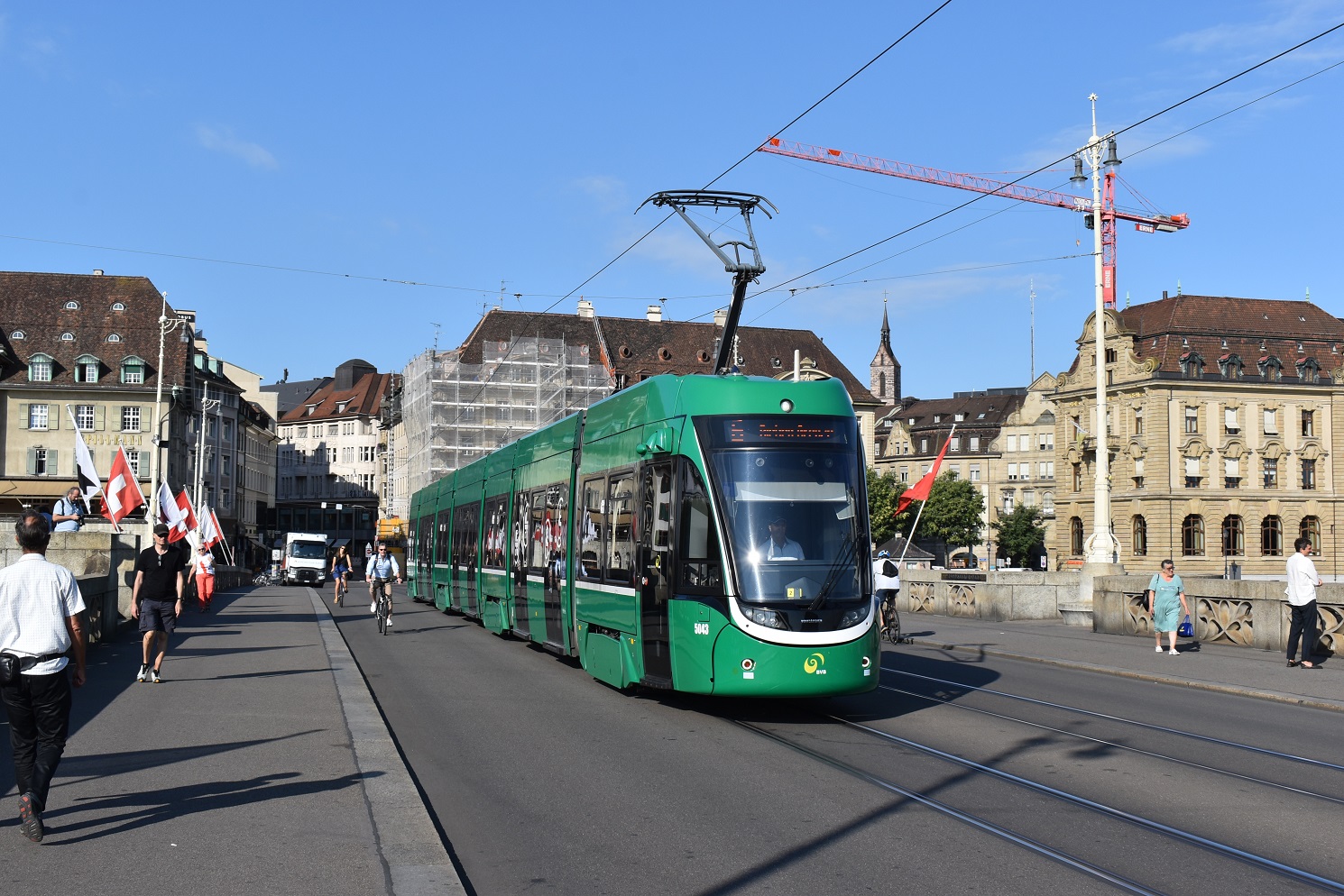 Базель, Bombardier Flexity 2 № 5043