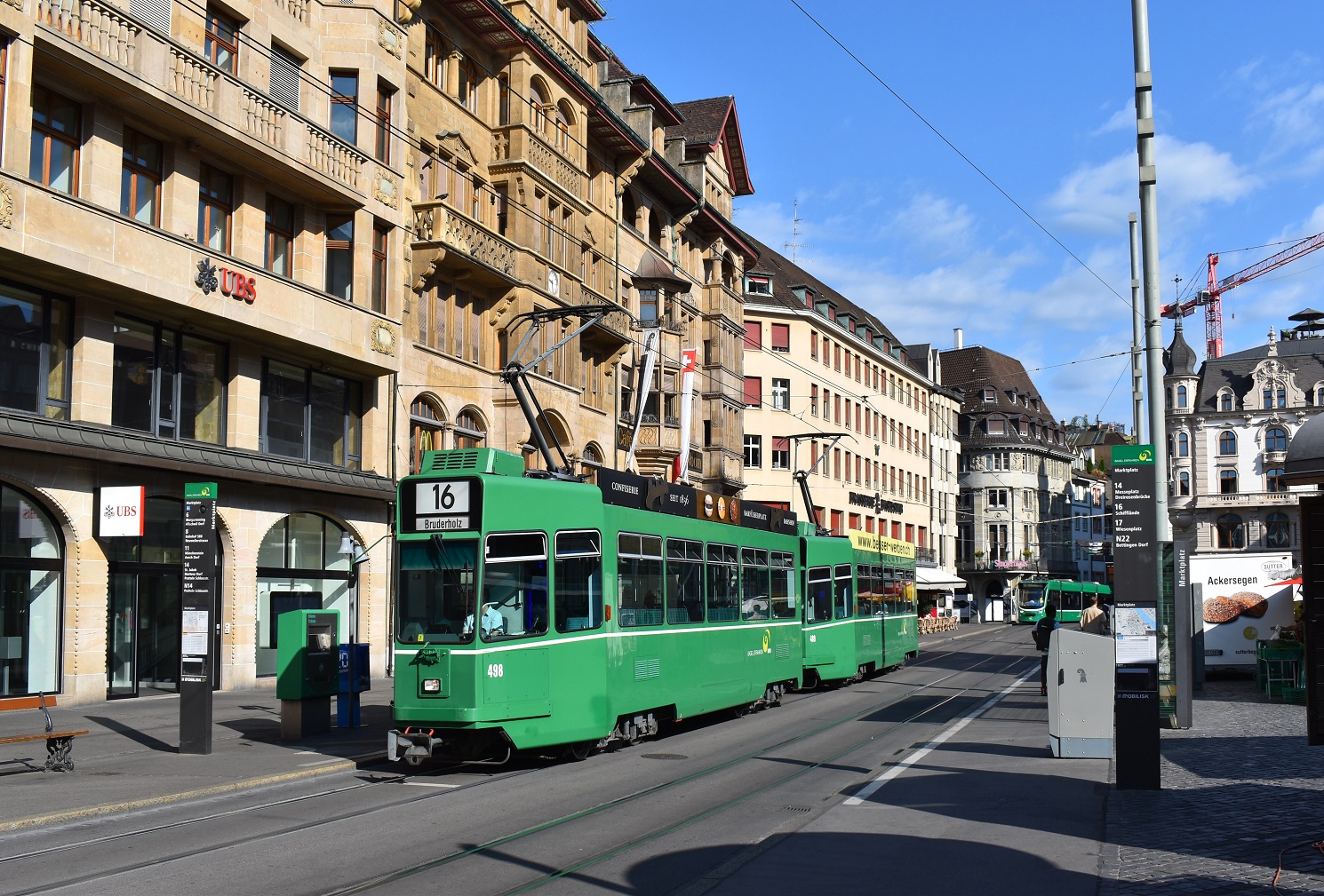 Базель, Schindler/SIG/BBC Be 4/4 № 498 Базель, Schindler/SIG/BBC Be 4/4 № 498