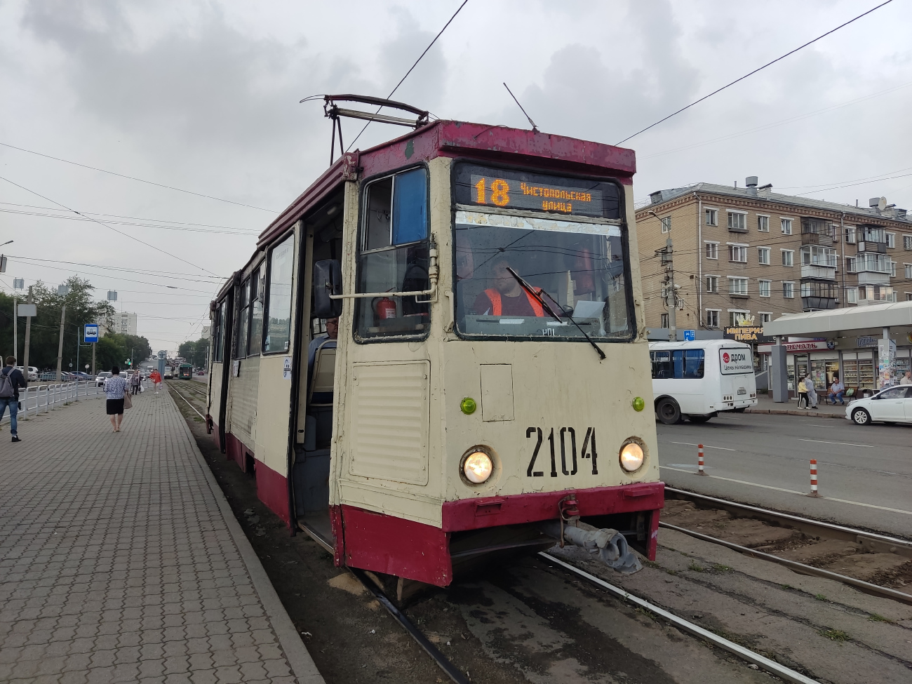 Челябинск, 71-605 (КТМ-5М3) № 2104
