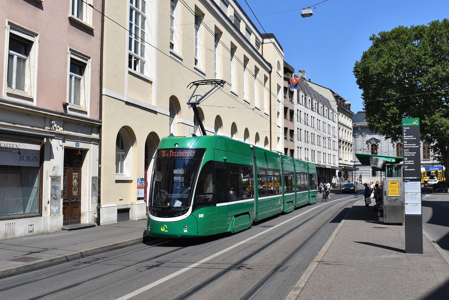 Базель, Bombardier Flexity 2 № 6007 Базель, Bombardier Flexity 2 № 6007