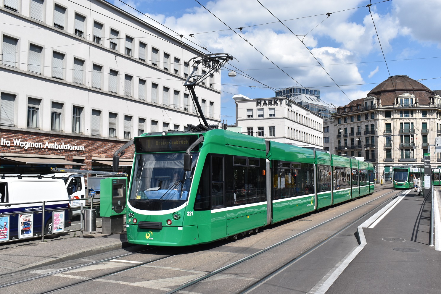 Базель, Siemens Combino № 321