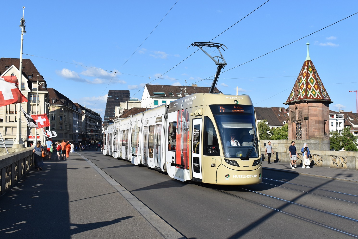 Базель, Bombardier Flexity 2 № 5028