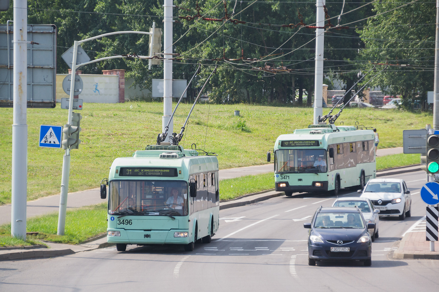 Минск, БКМ 321 № 3496