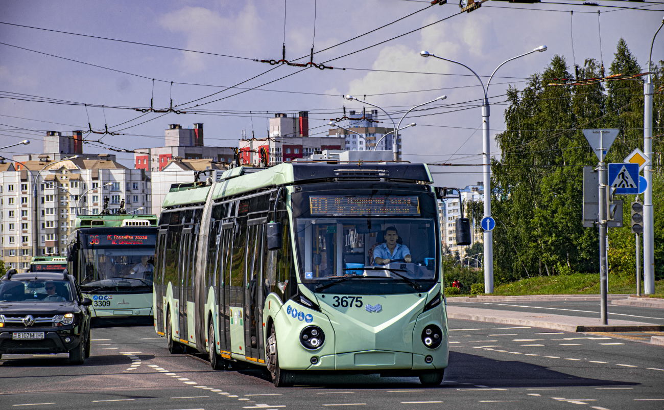 Минск, БКМ 43300D № 3675 Минск, БКМ 43300D № 3675