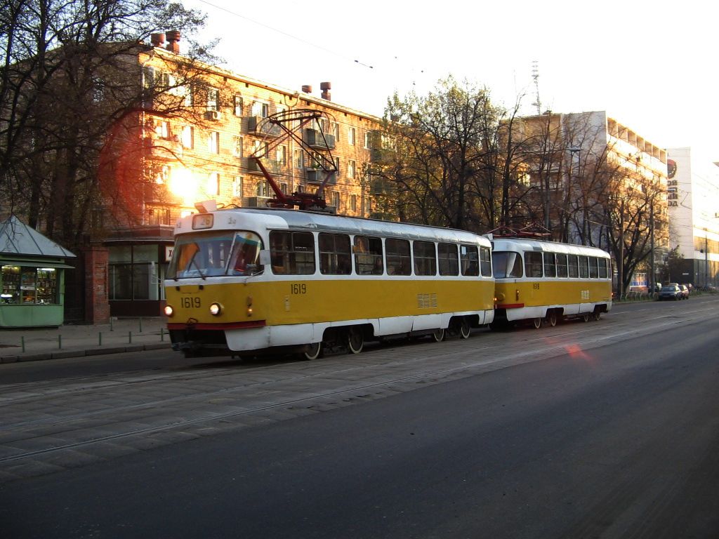 Масква, Tatra T3SU № 1619 Масква, Tatra T3SU № 1619