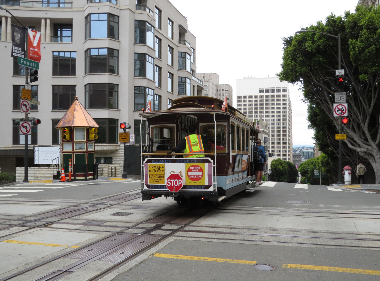 Сан-Франциско, область залива, Mahoney cable car № 24; Сан-Франциско, область залива — Линии и инфраструктура кабельного трамвая