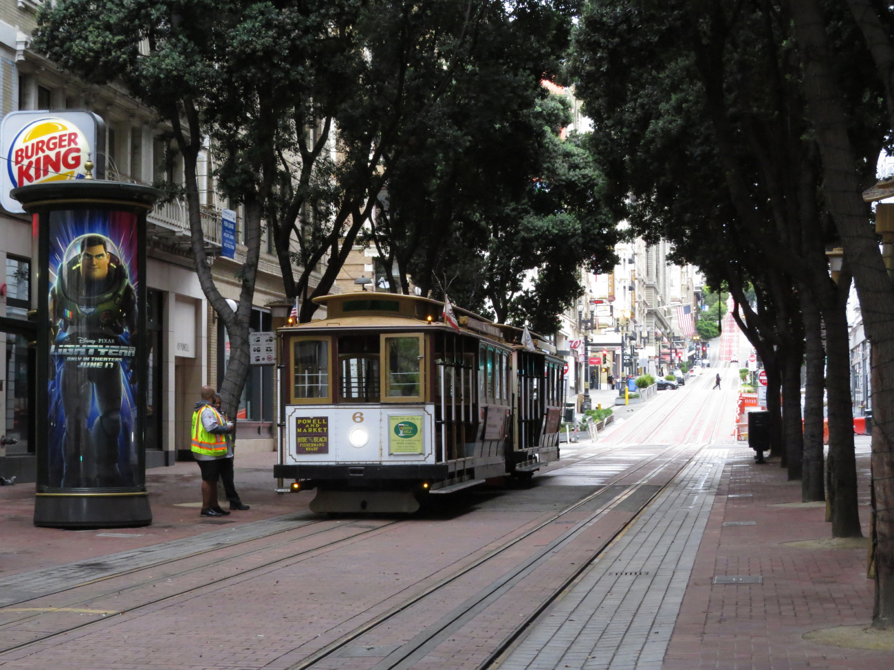 Сан-Франциско, область залива, Muni cable car № 6