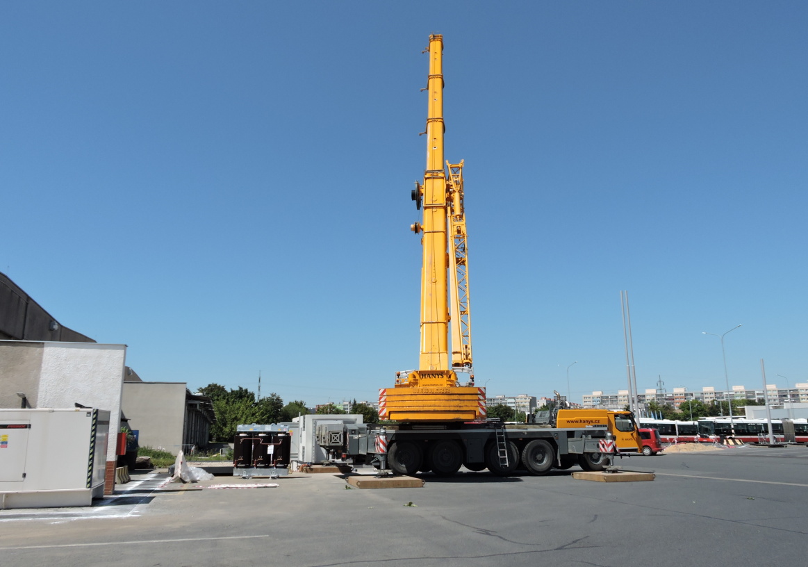 Prague — Trolleybus Lines and Infrastructure