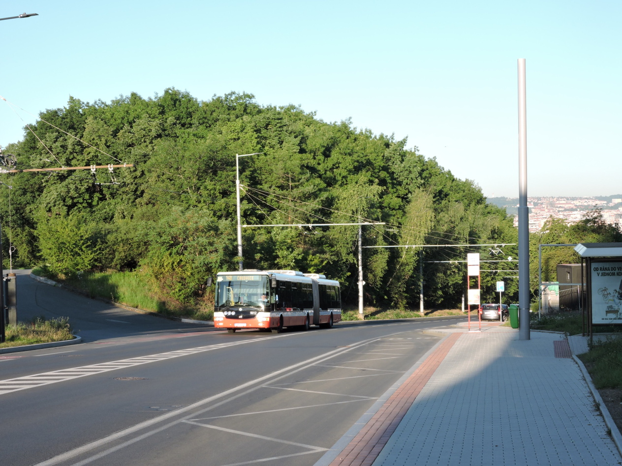 布拉格 — Trolleybus Lines and Infrastructure