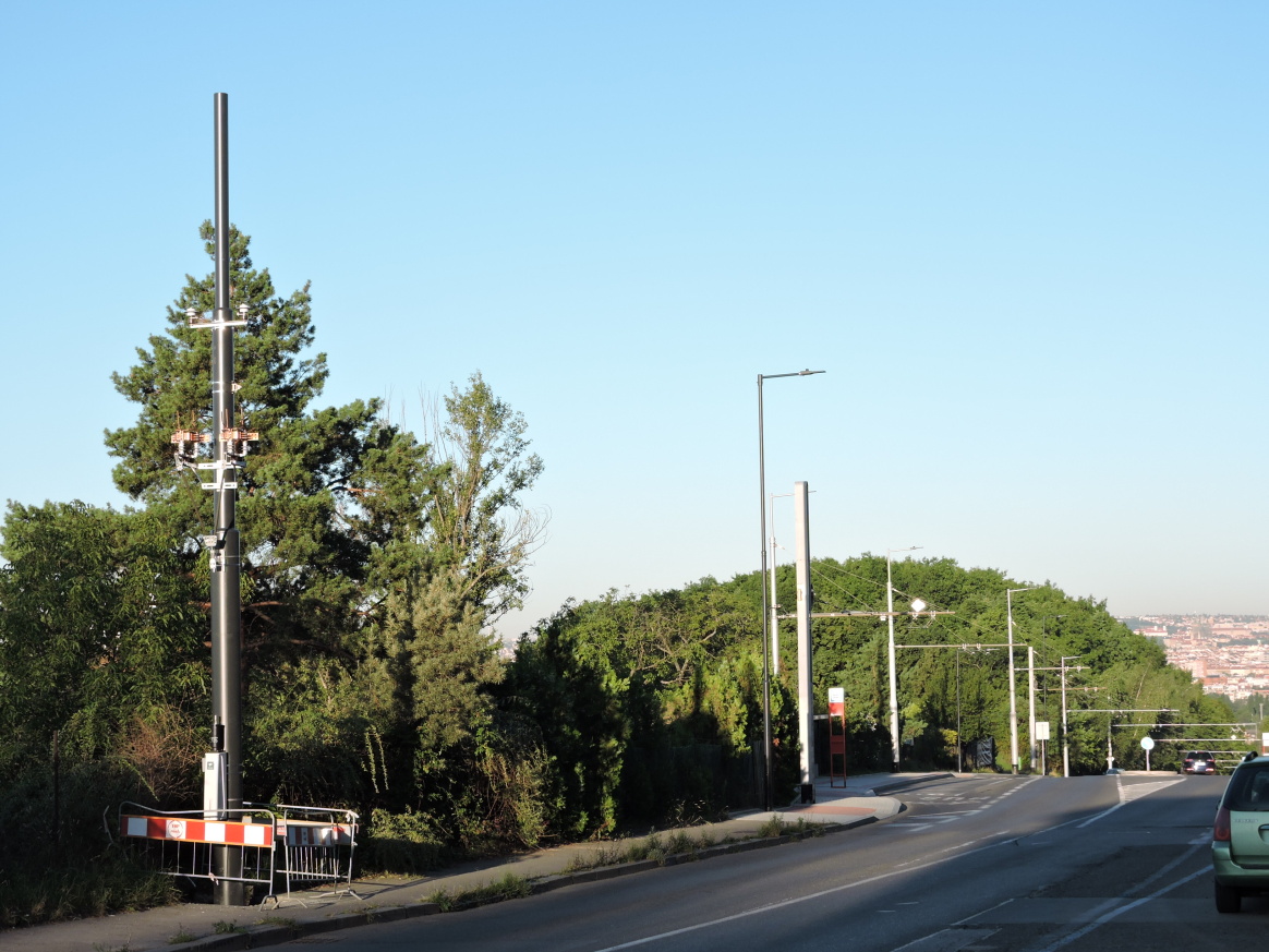 Prague — Trolleybus Lines and Infrastructure