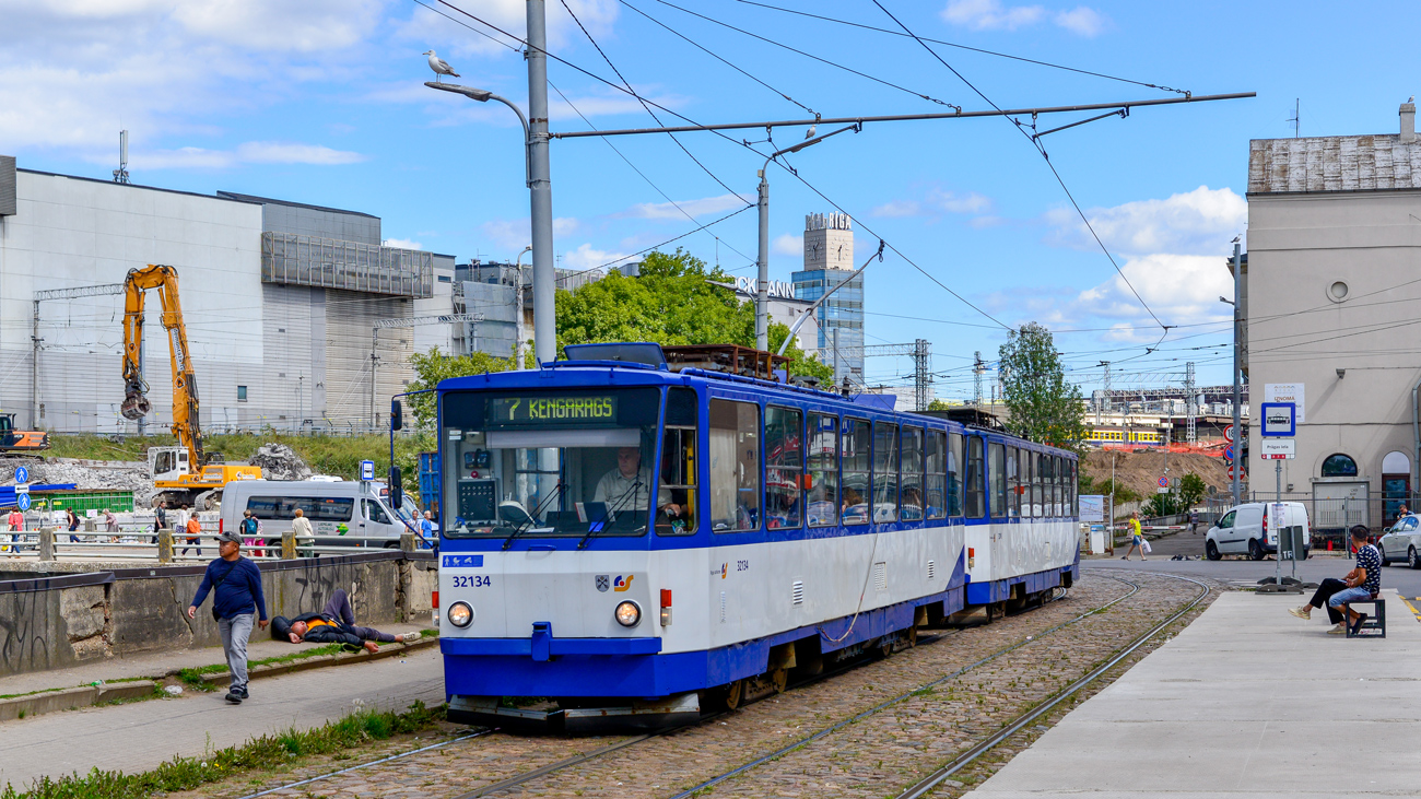 Рига, Tatra T6B5SU № 32134