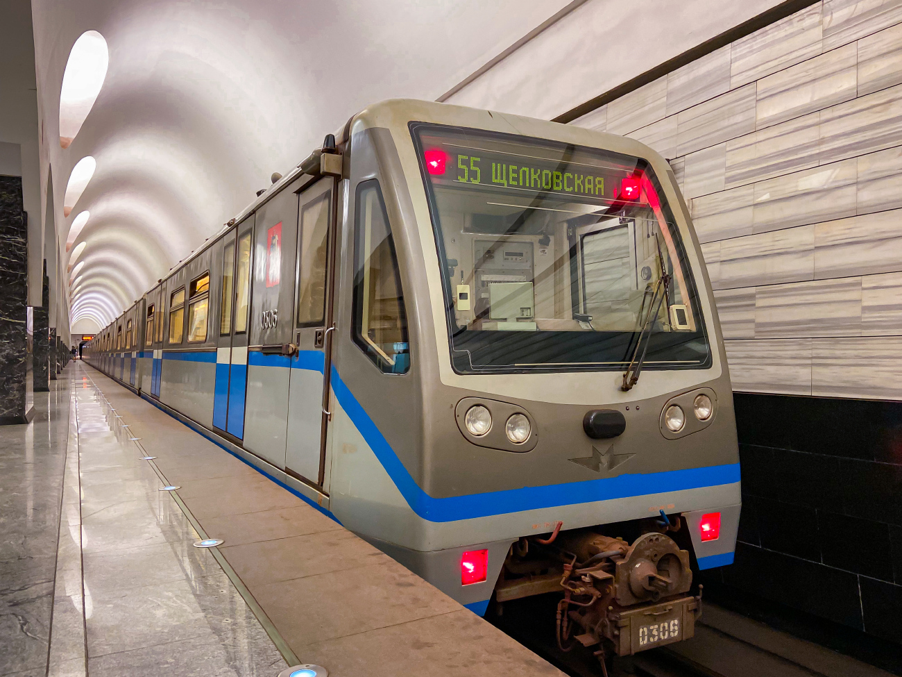 Москва, 81-740.4 «Русич» № 0306