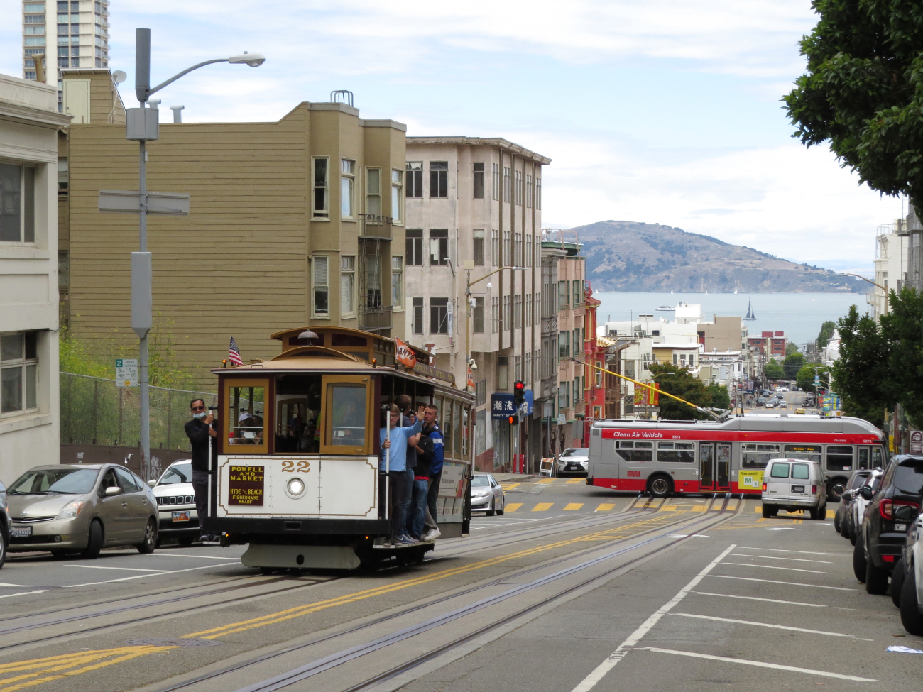 Сан-Франциско, область залива, Mahoney cable car № 22