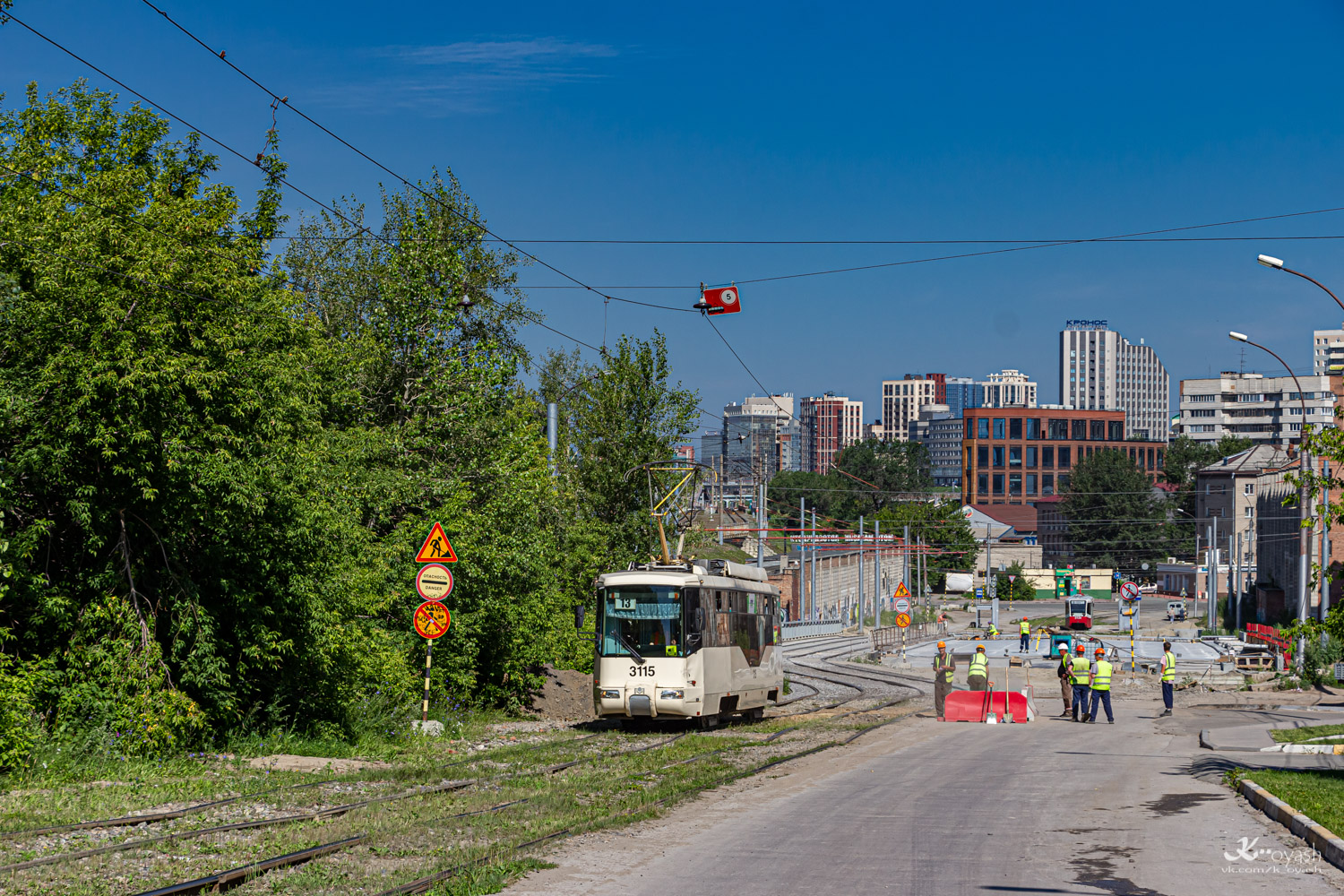 Новосибирск, БКМ 62103 № 3115
