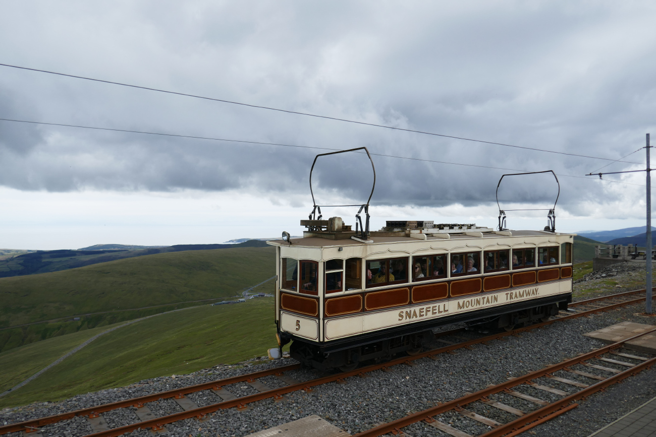 Laxey, Milnes 4-axle motor car # 5