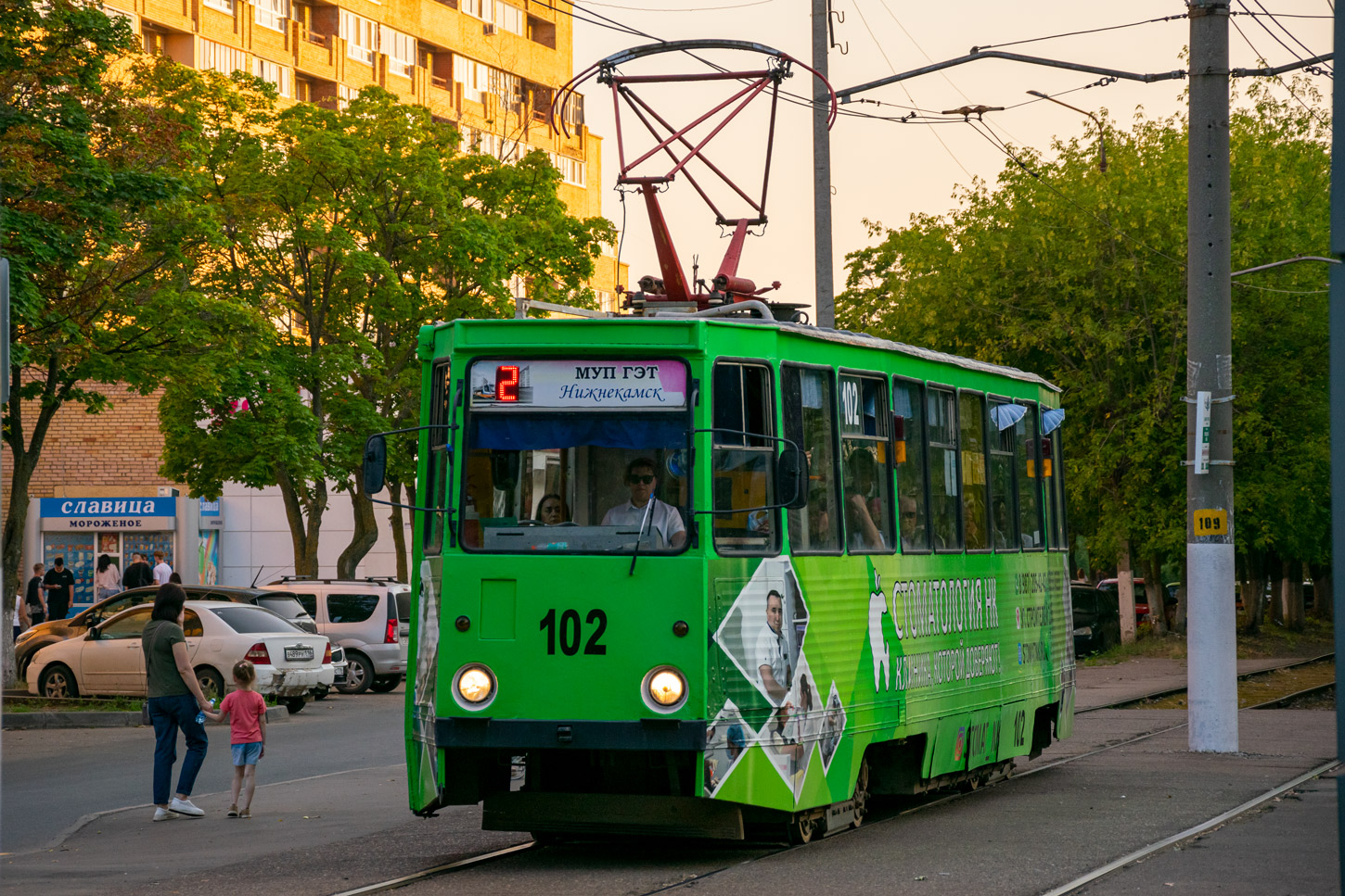 Нижнекамск, 71-605 (КТМ-5М3) № 102