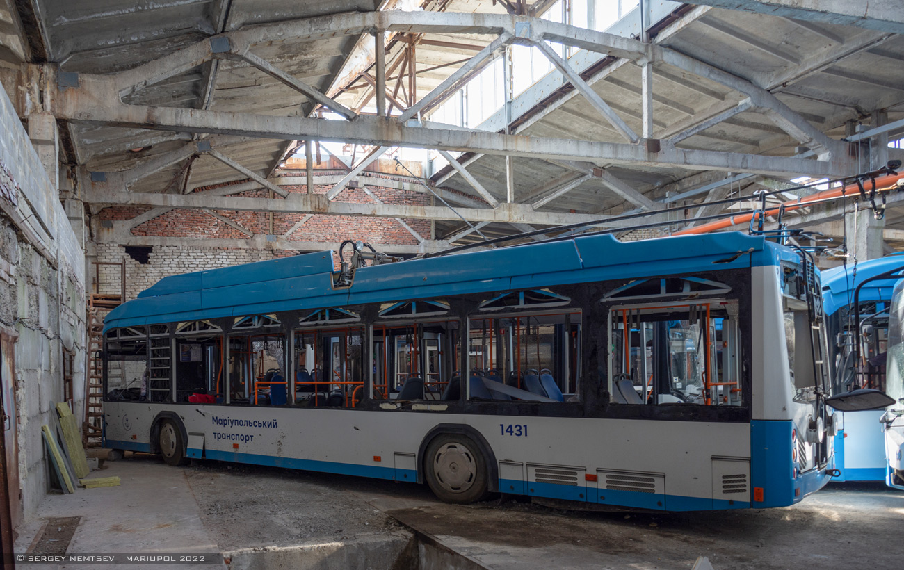 Мариуполь, АКСМ 321 (БКМ-Україна) № 1431; Мариуполь — Последствия боевых действий 24.02.2022—20.05.2022