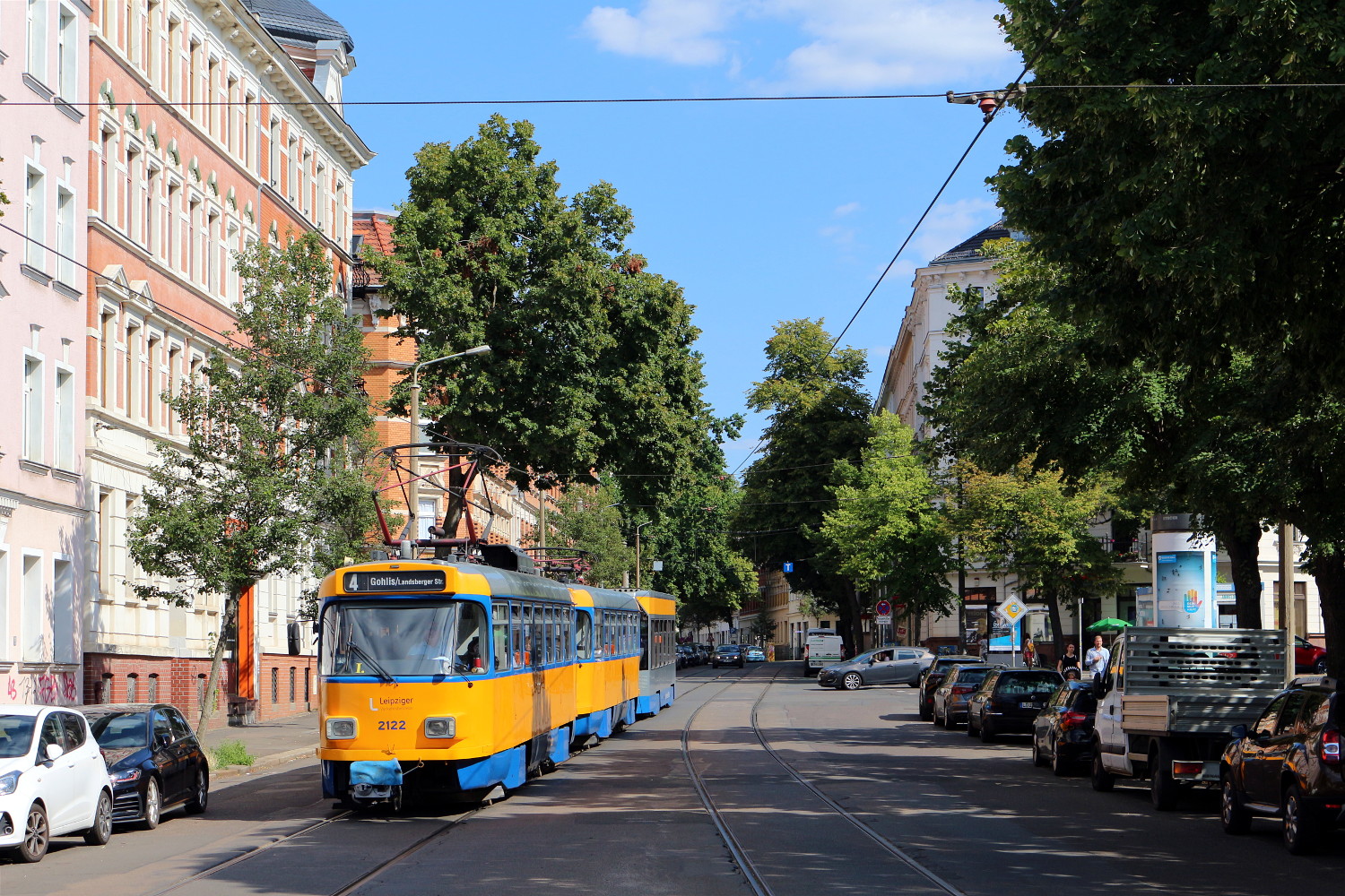Leipzig, Tatra T4D-M1 № 2122