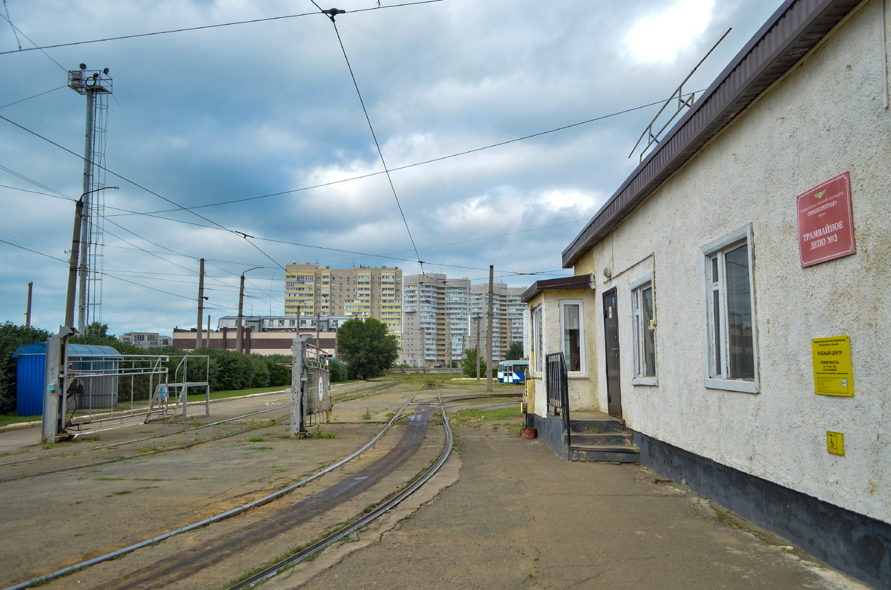 Барнаул, Tatra B3DM КВР Барнаул № 3056; Барнаул — Конечные станции и разворотные кольца