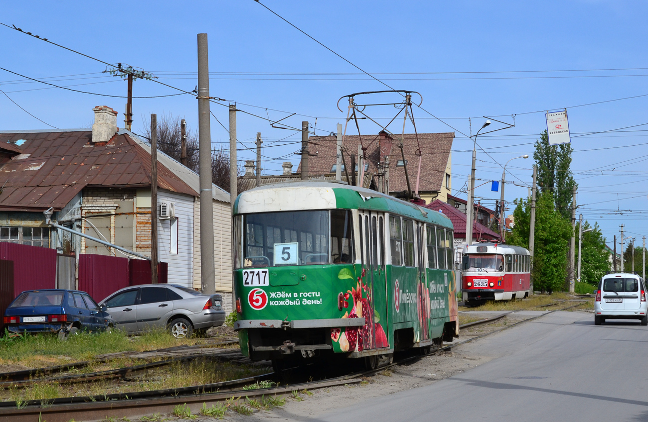 Волгоград, Tatra T3SU № 2717