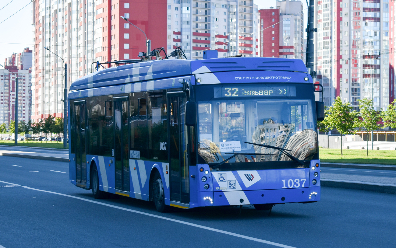 Санкт-Петербург, Тролза-5265.08 «Мегаполис» № 1037