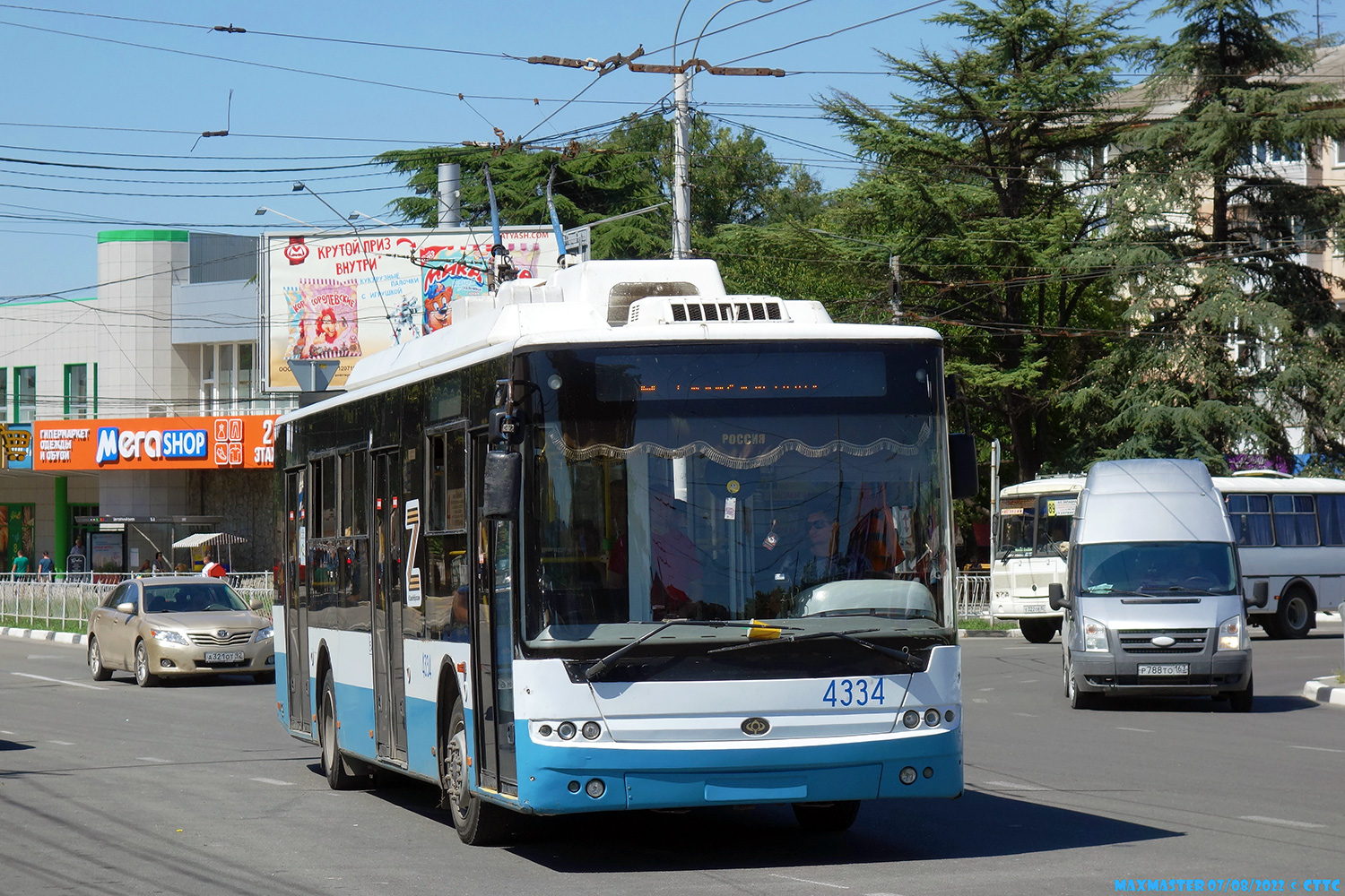 Krymski trolejbus, Bogdan T70110 Nr 4334