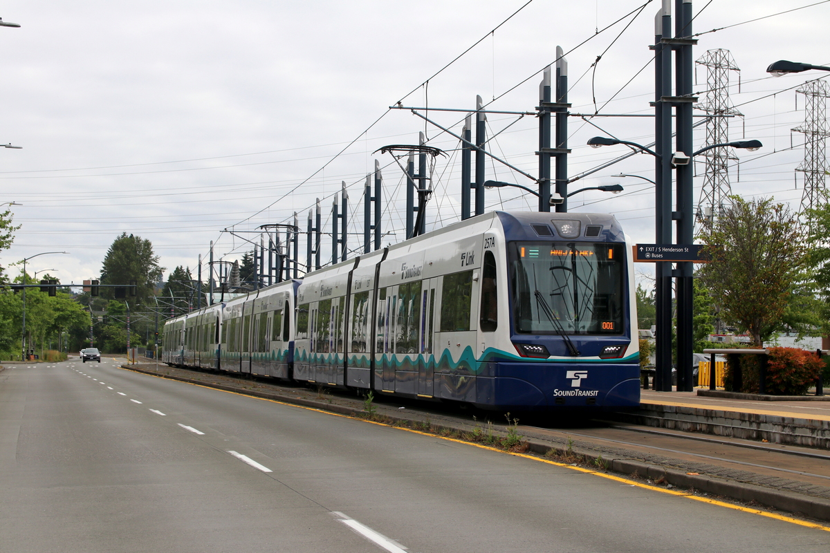 Сиэтл, Siemens S700 LRV № 257
