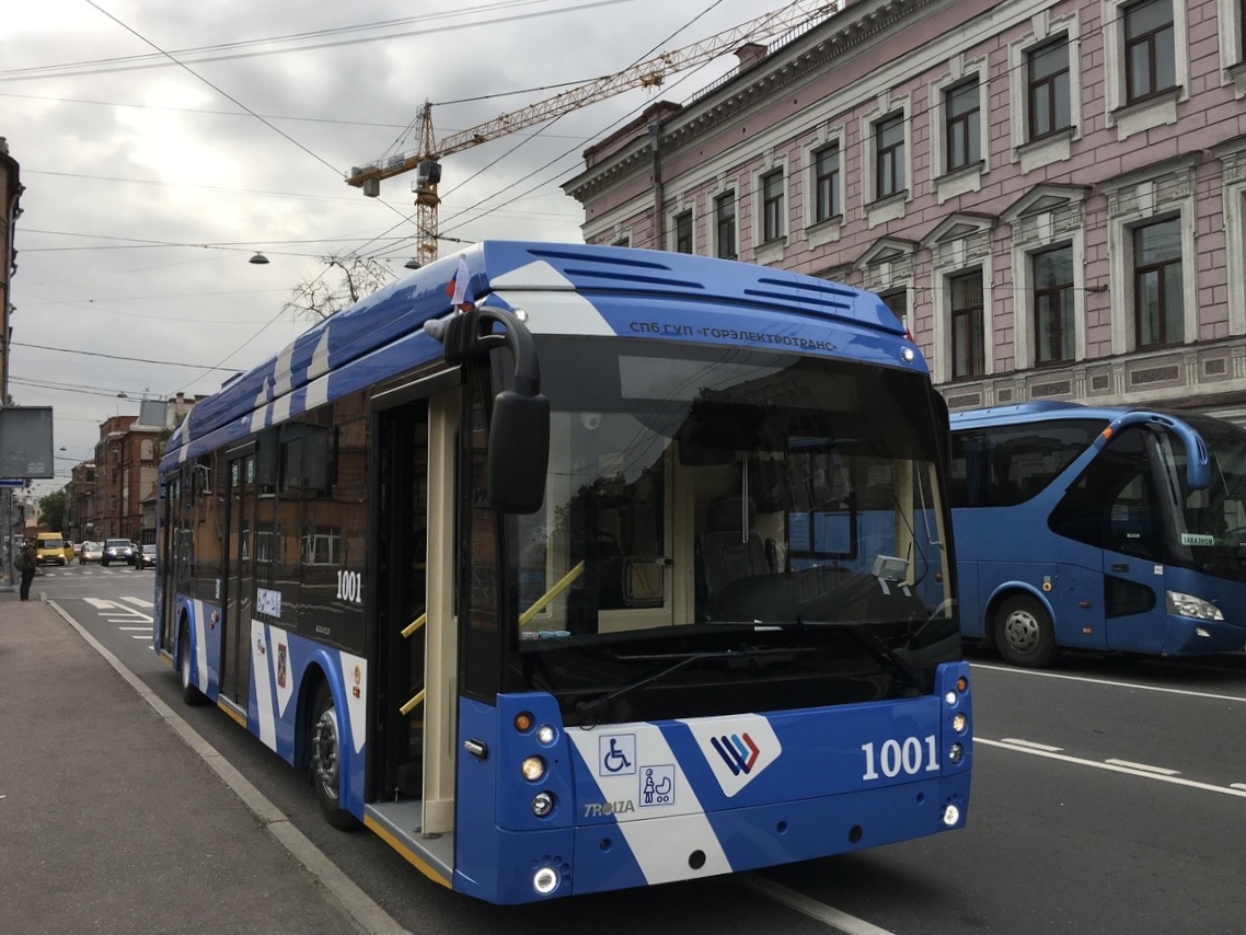 Sanktpēterburga, Trolza-5265.02 “Megapolis” № 1001