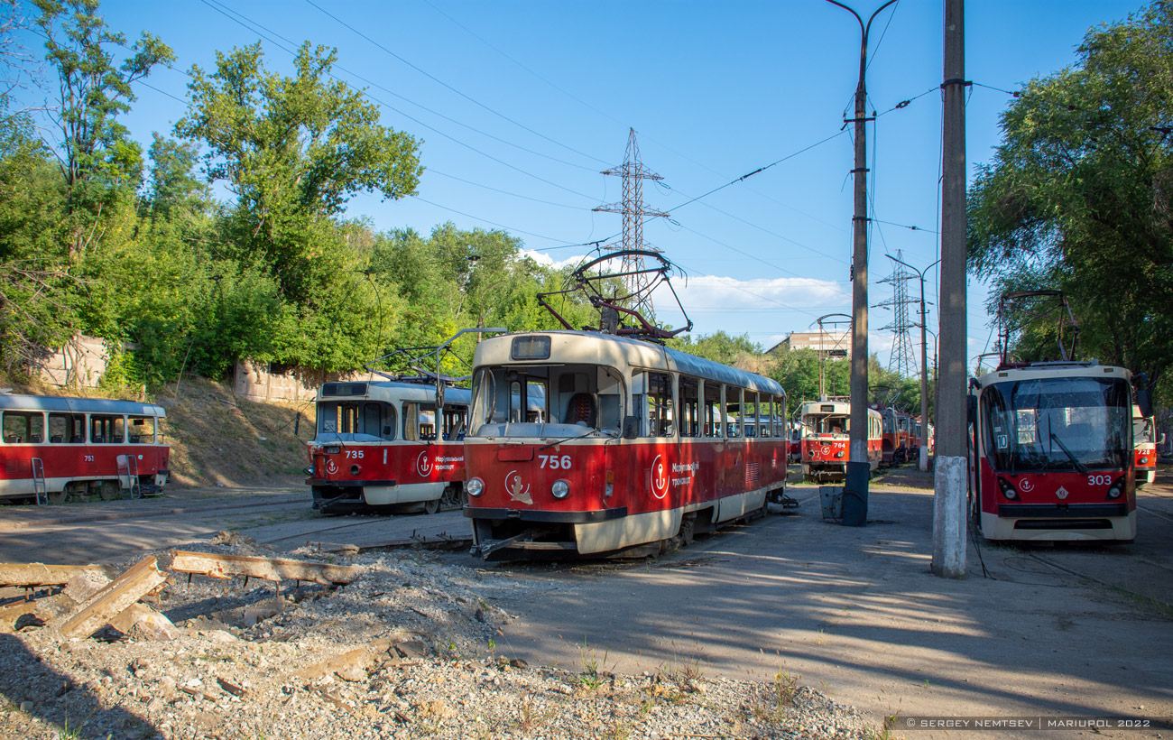 Мариуполь, Tatra T3SUCS № 756