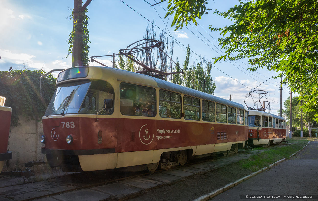 Мариуполь, Tatra T3SU № 763