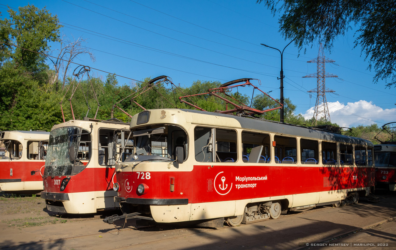 Мариуполь, Tatra T3A № 728