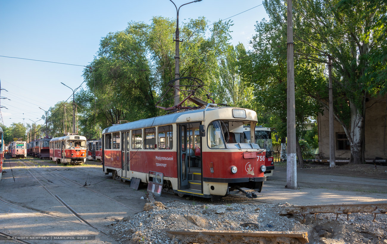 Мариуполь, Tatra T3SUCS № 756