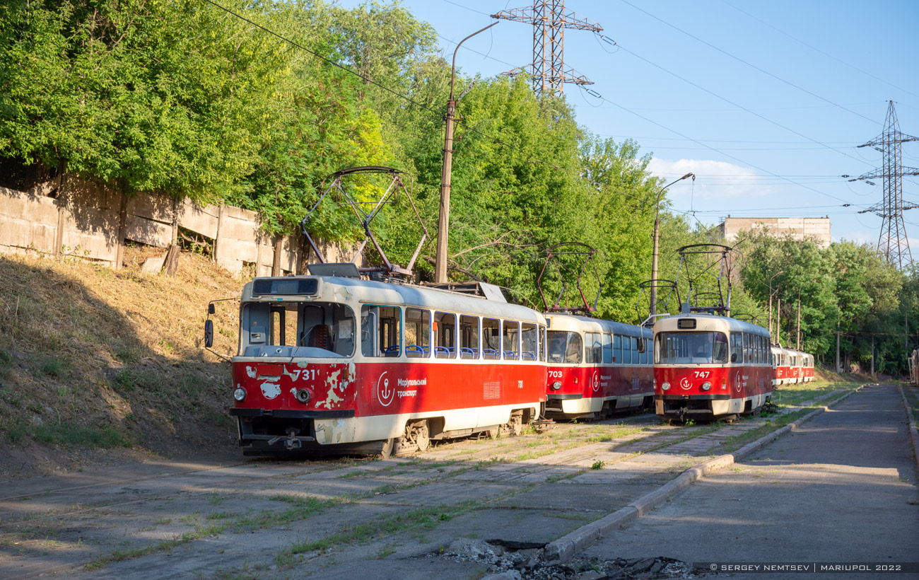 Мариуполь, Tatra T3A № 731