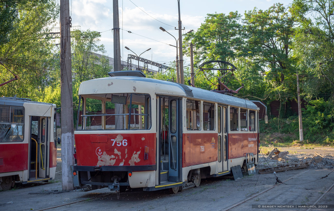 Mariupol, Tatra T3SUCS — 756