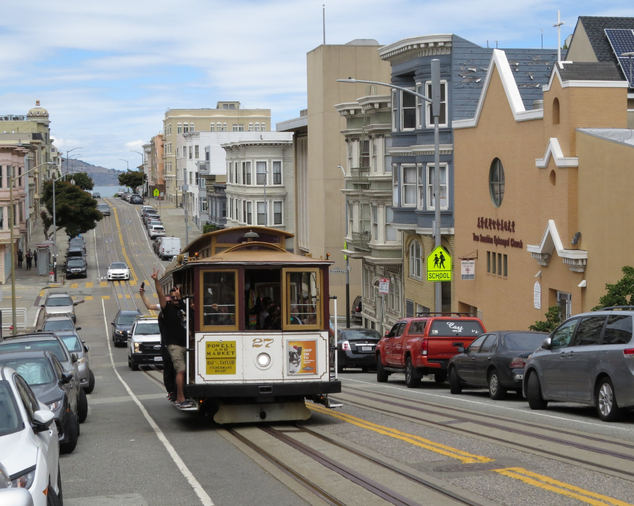 Сан-Франциско, область залива, Mahoney cable car № 27