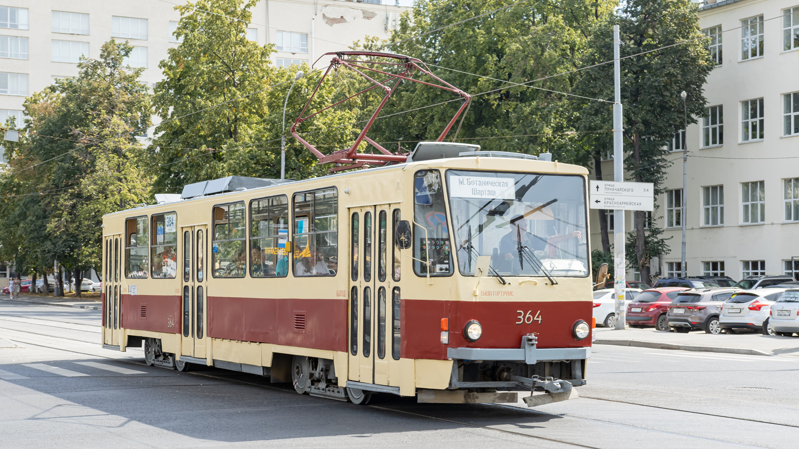 Екатеринбург, Tatra T6B5SU № 364
