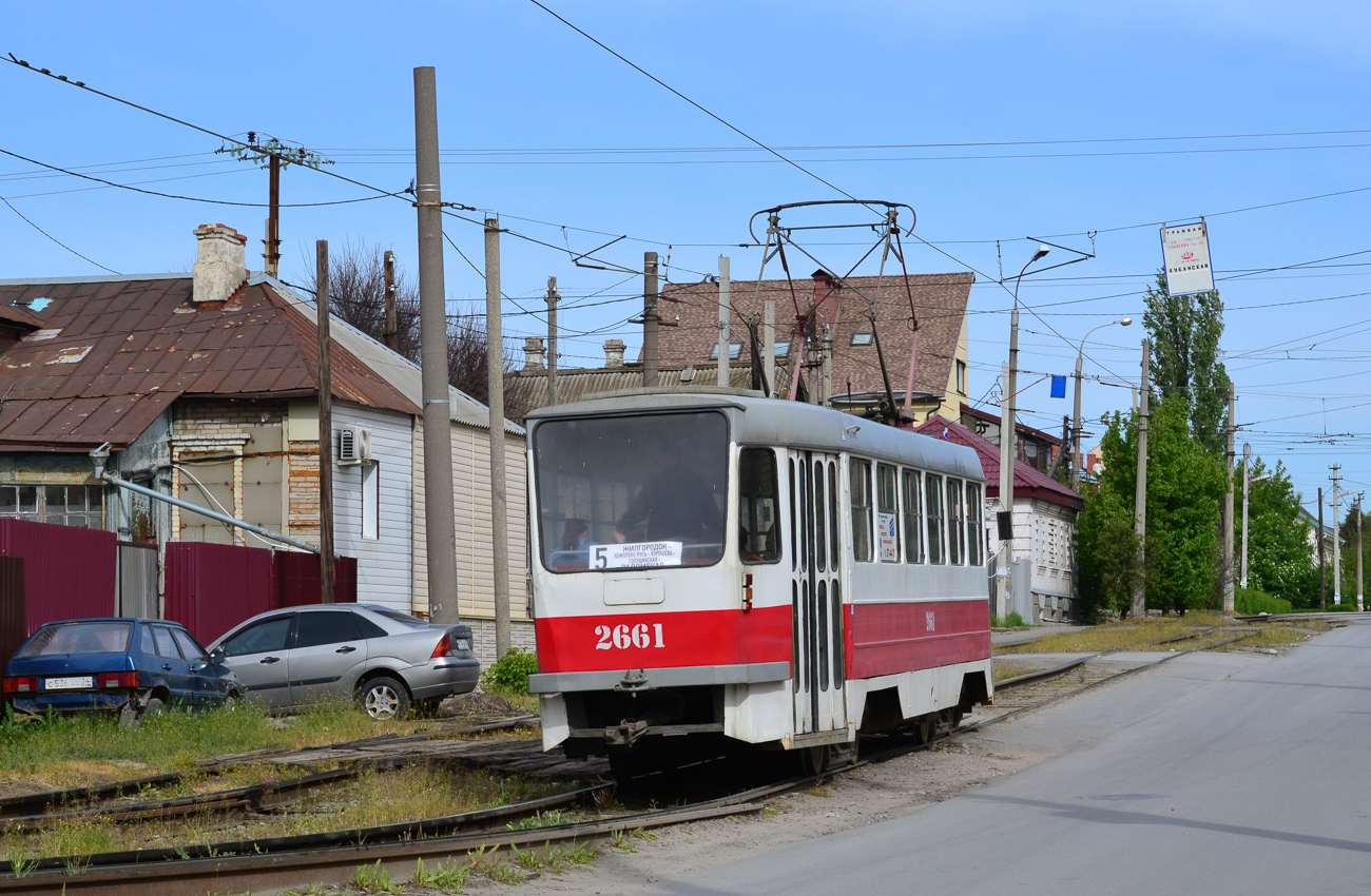 Volgograd, Tatra T3SU mod. VZSM # 2661